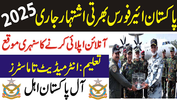 PAF Jobs 2025 Online Apply