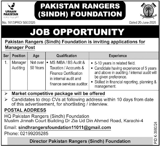 Pakistan Rangers (Sindh) Foundation