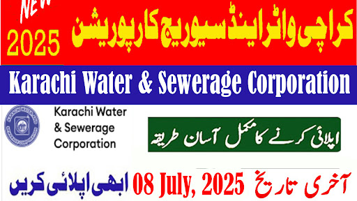 Karachi Water & Sewerage Corporation Jobs 2025