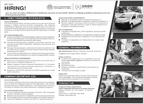 Sindh Emergency 1122 Karachi Jobs 2025