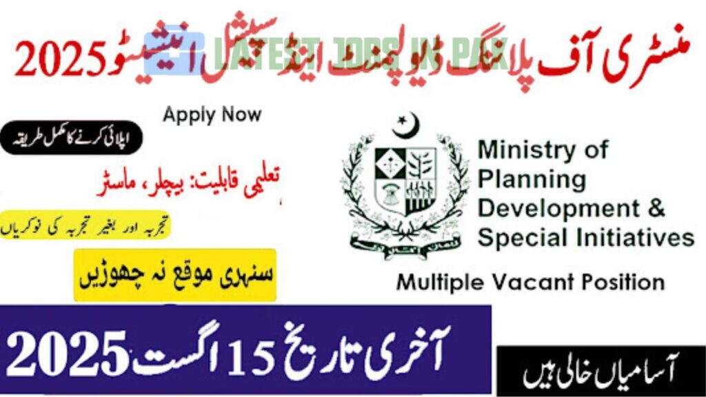 Ministry of Planning Development & Special Initiative J