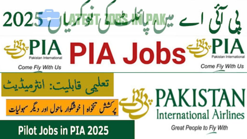 PIA Pakistan International Airlines Jobs 2025