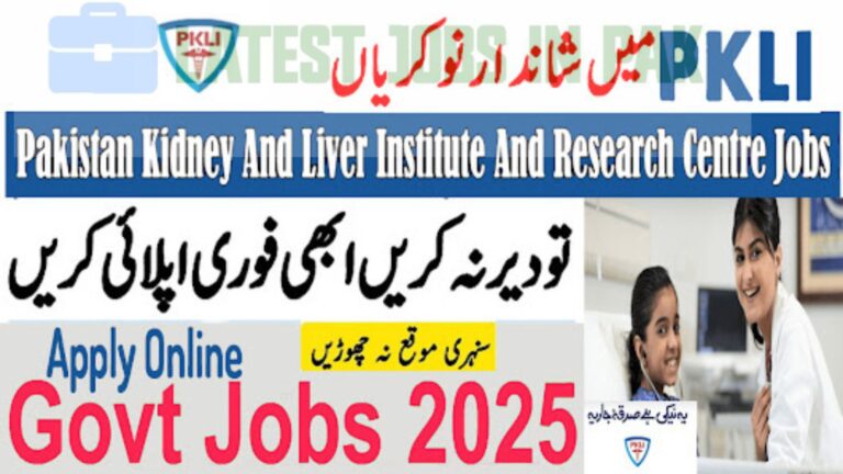 Pakistan Kidney and Liver Institute & Research Center (PKLI&RC)