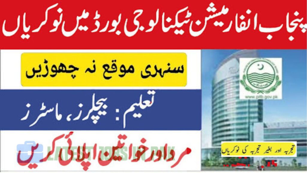 Punjab Information Technology Board Jobs