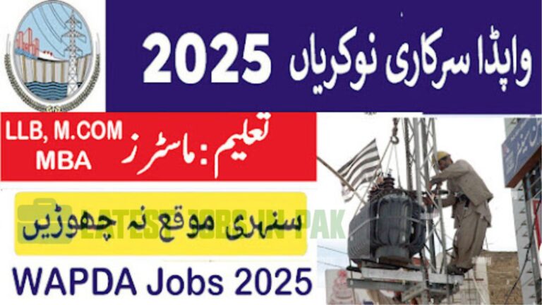 Water and Power Development Authority WAPDA Career Opportunities 2025