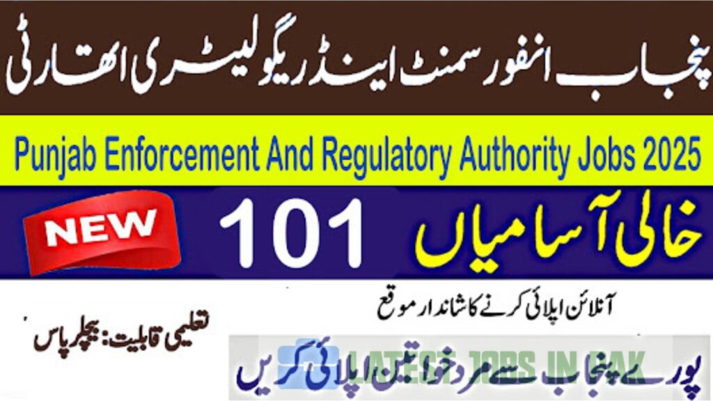 Punjab Enforcement and Regulatory Authority (PERA)