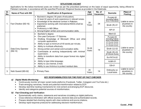 Election-Commission-of-Pakistan-ECP-Jobs-2025