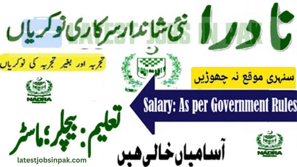 National Database & Registration Authority Chief Legal Officer Jobs 2025